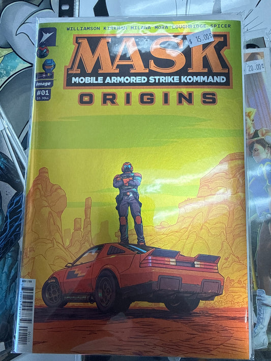 Mask #1 Cover R Blind Bag Variant GOLD FOIL ORIGINS