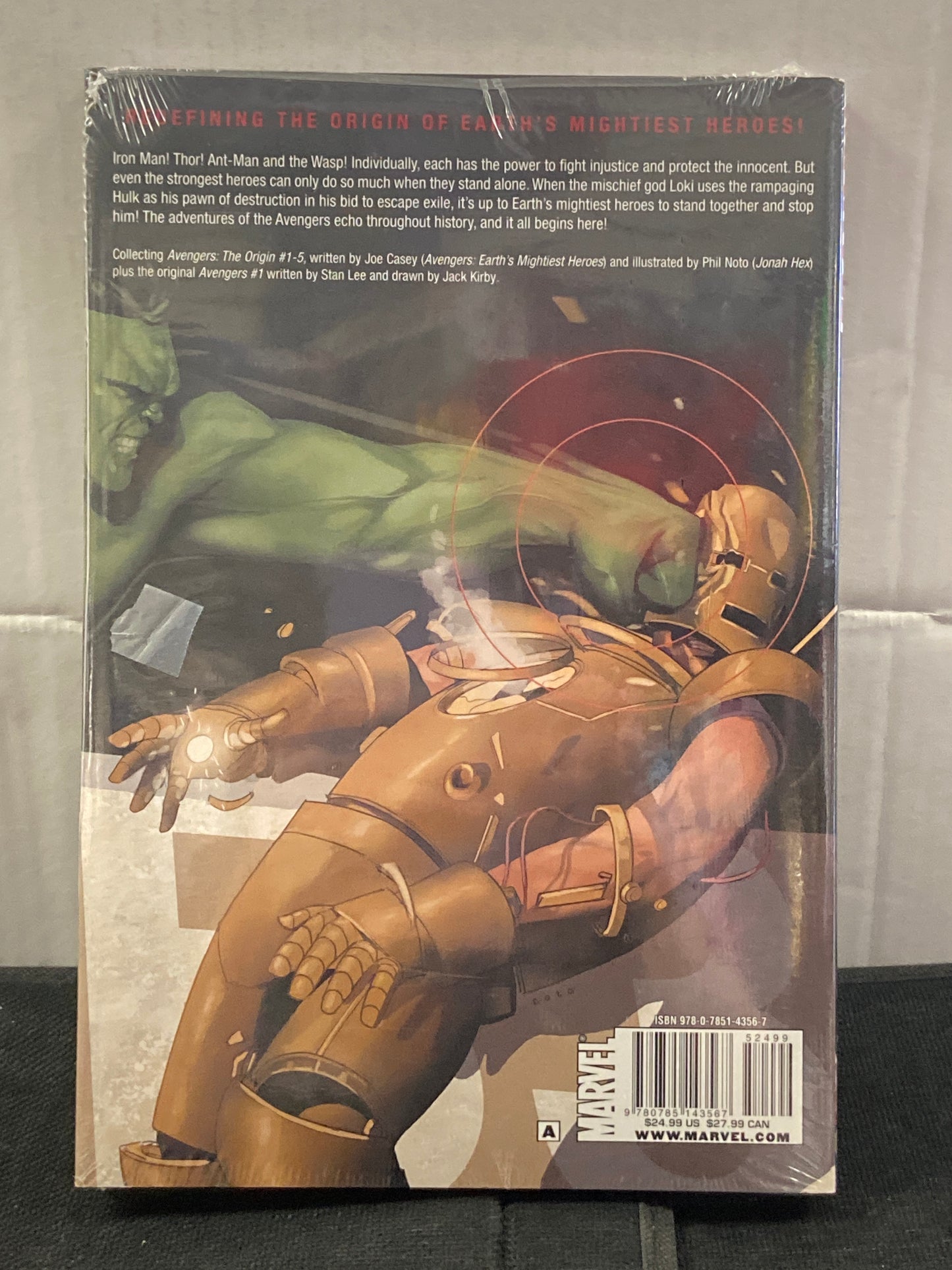 MARVEL COMICS AVENGERS THE ORIGIN COLLECTION