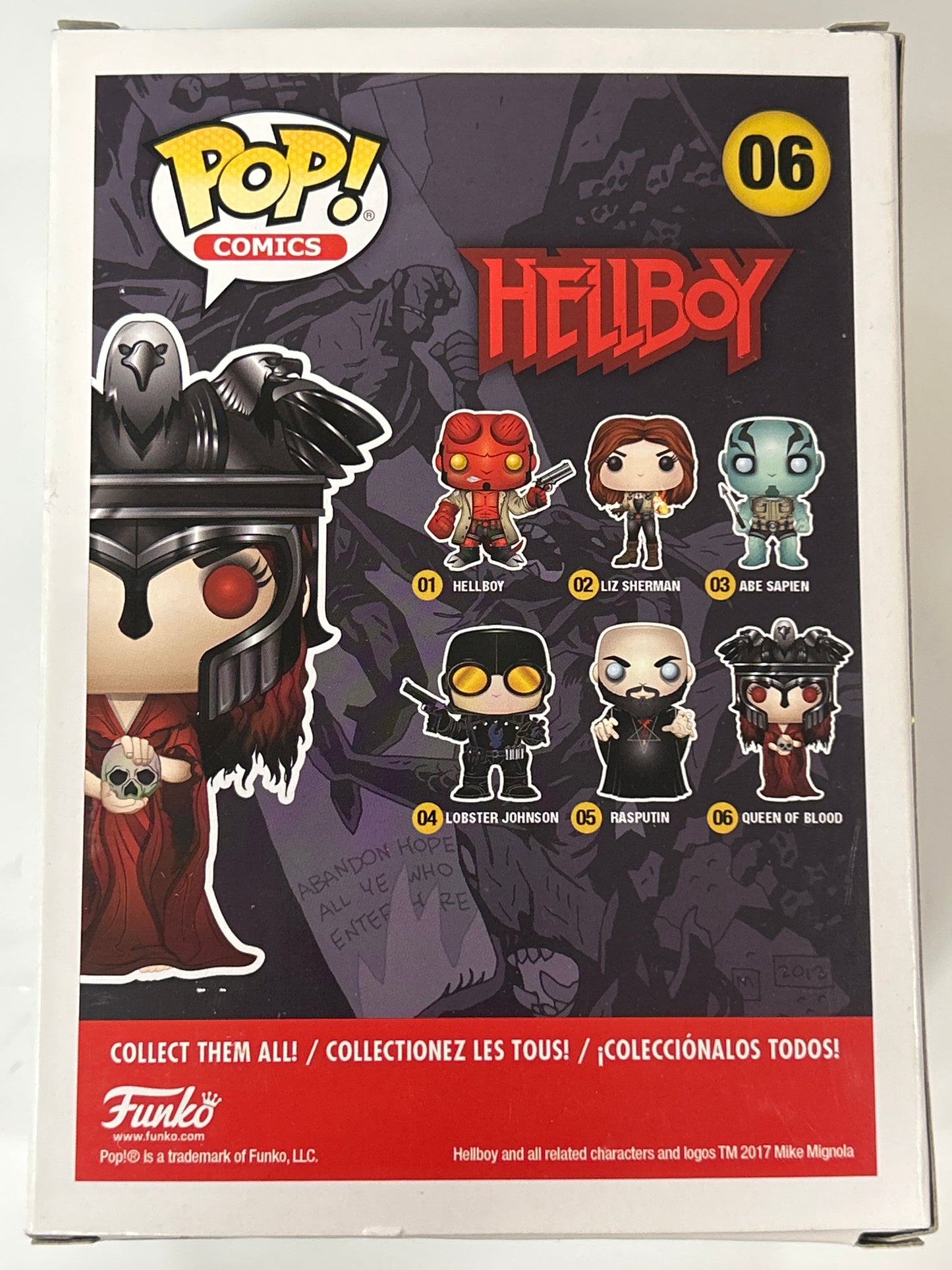 FUNKO POP HELLBOY THE QUEEN OF BLOOD GOOD CONDITION