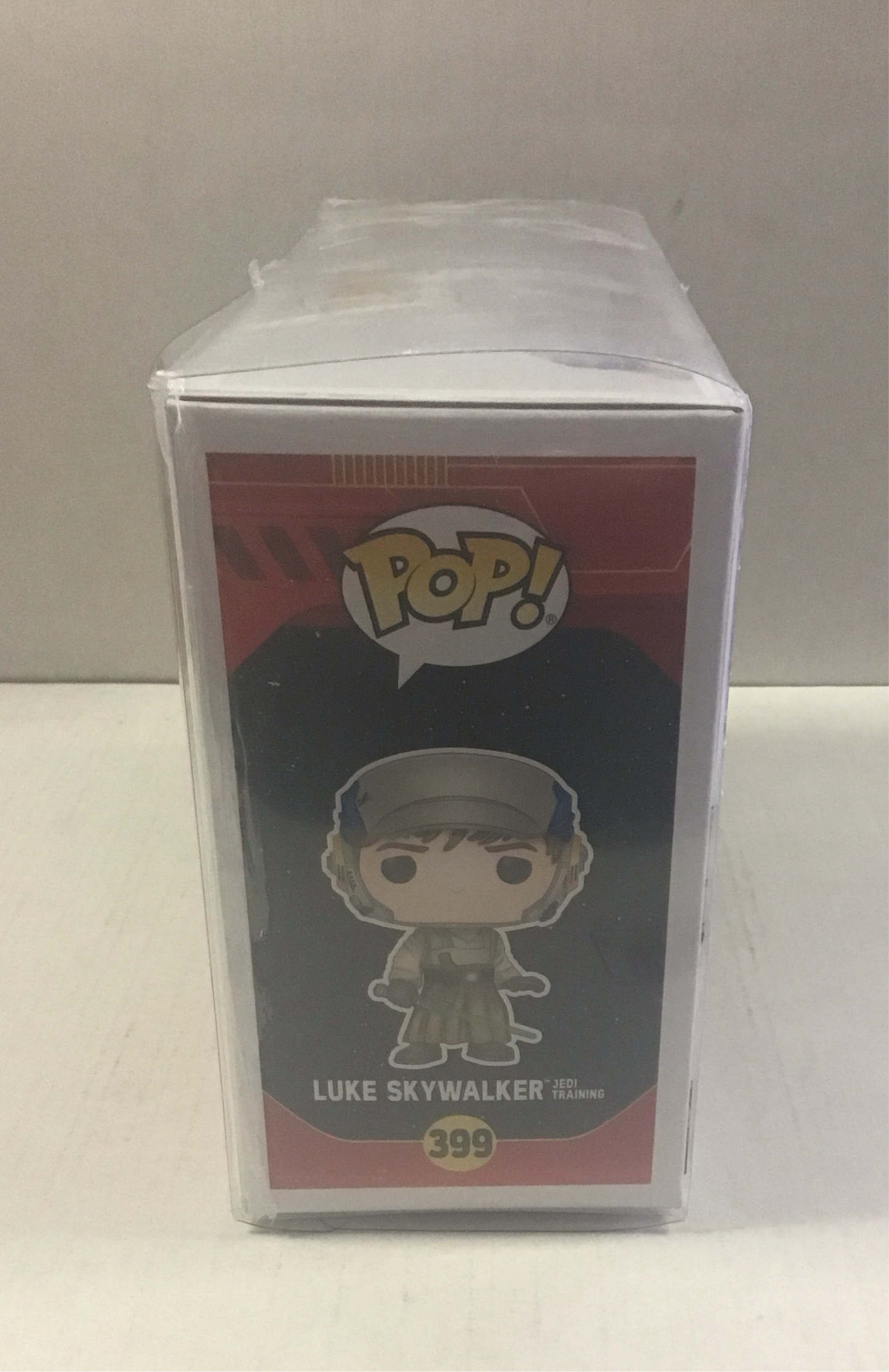 NYCC 2020 LIMITED EDITION STAR WARS JEDI TRAINING FUNKO POPS 2x (#399 LUKE SKYWALKER & #400 PRINCESS LEIA) HTF ~ IN PROTECTOR