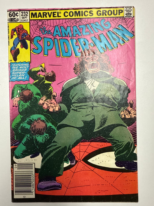 MARVEL COMICS AMAZING SPIDER-MAN #232