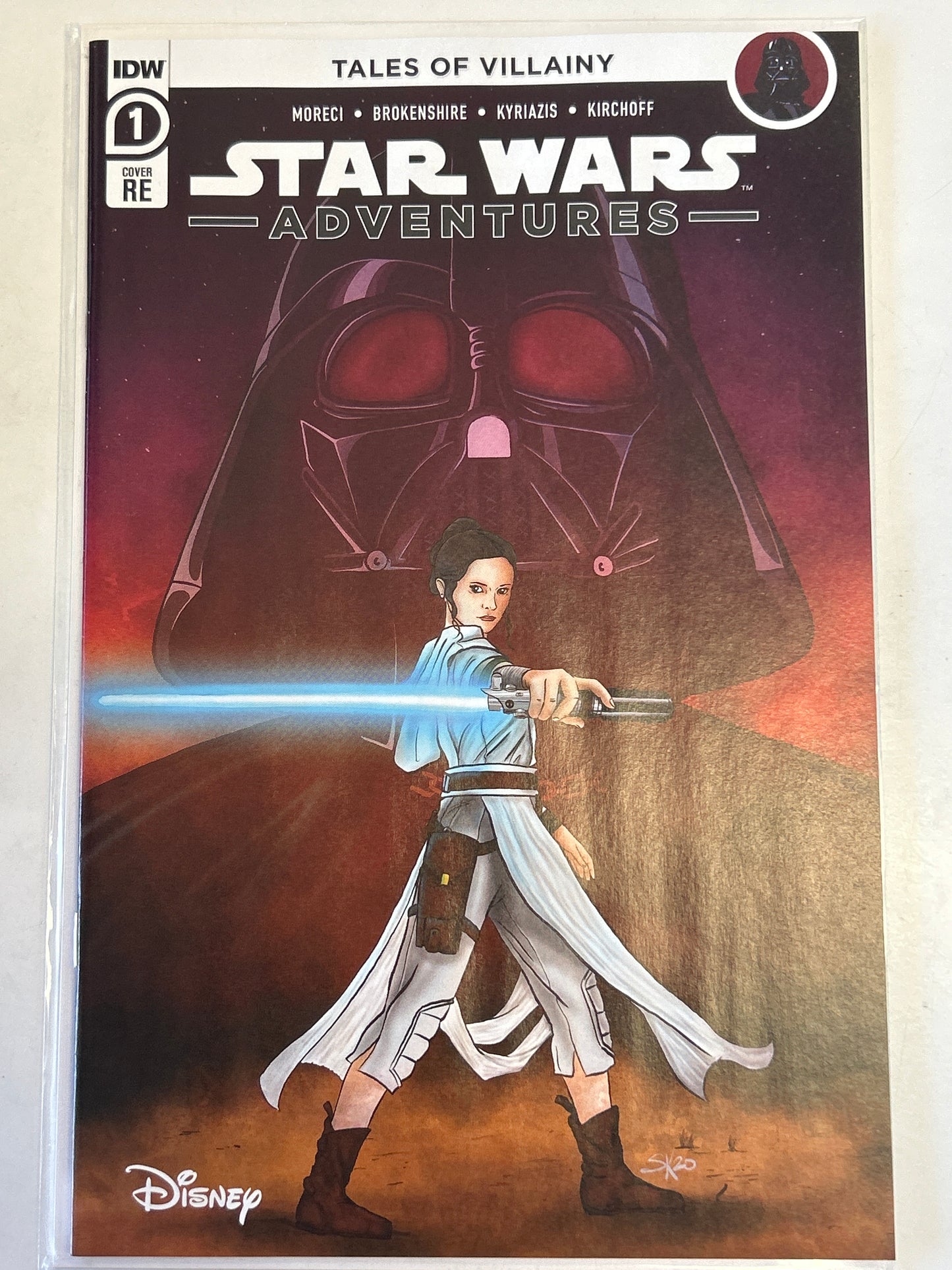 IDW TALES OF VILLAINY: STAR WARS ADVENTURES #1 CVR RE