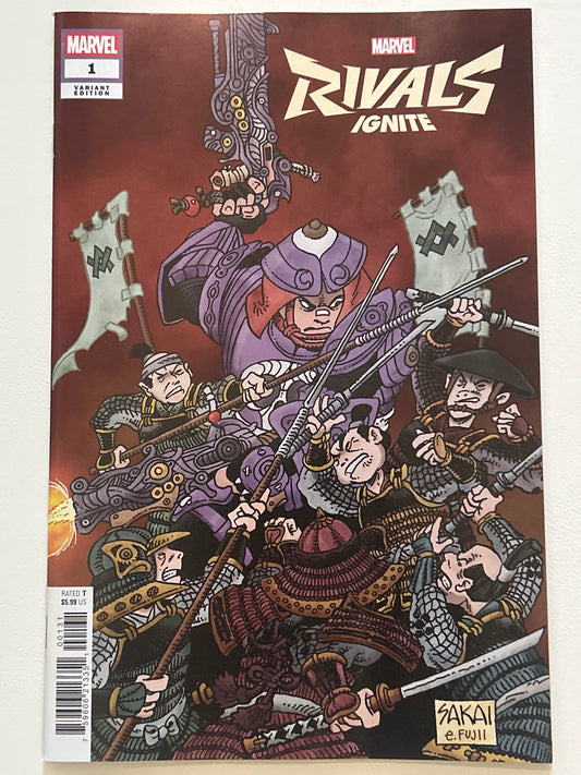 MARVEL COMICS MARVEL RIVALS IGNITE SAKAI VARIANT #1