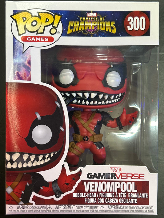 FUNKO POP MARVEL CONQUEST OF CHAMPIONS VENOMPOOL GREAT CONDITION