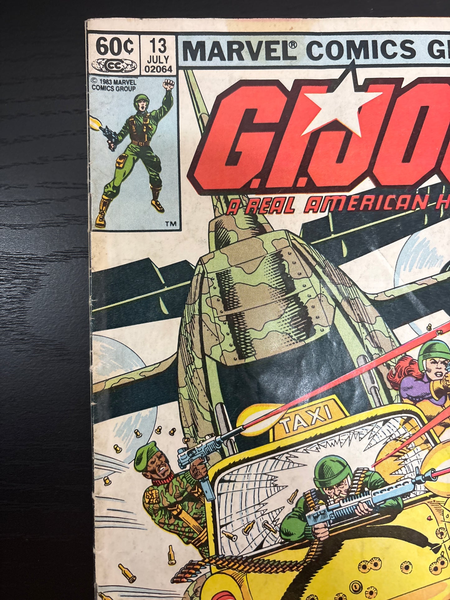MARVEL COMICS G.I. JOE A REAL AMERICAN HERO #13 NEWSSTAND