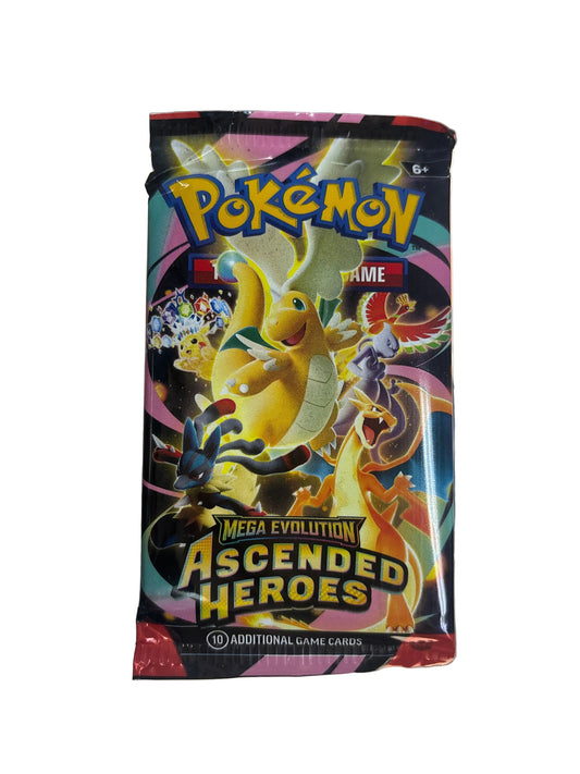 POKEMON MEGA EVOLUTION ASCENDED HEROES BOOSTER PACK