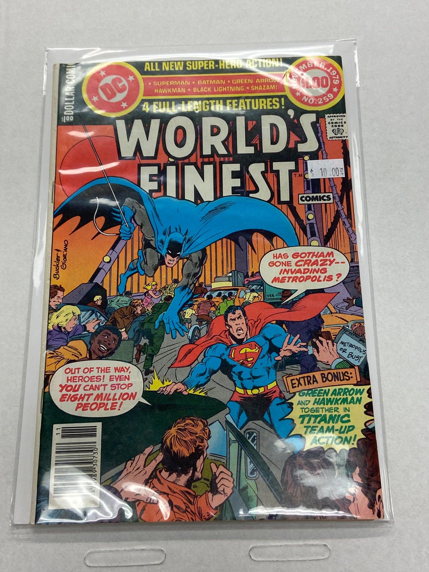 DC COMICS 4 FULL LENGTH FEATURES WORLDS FINEST