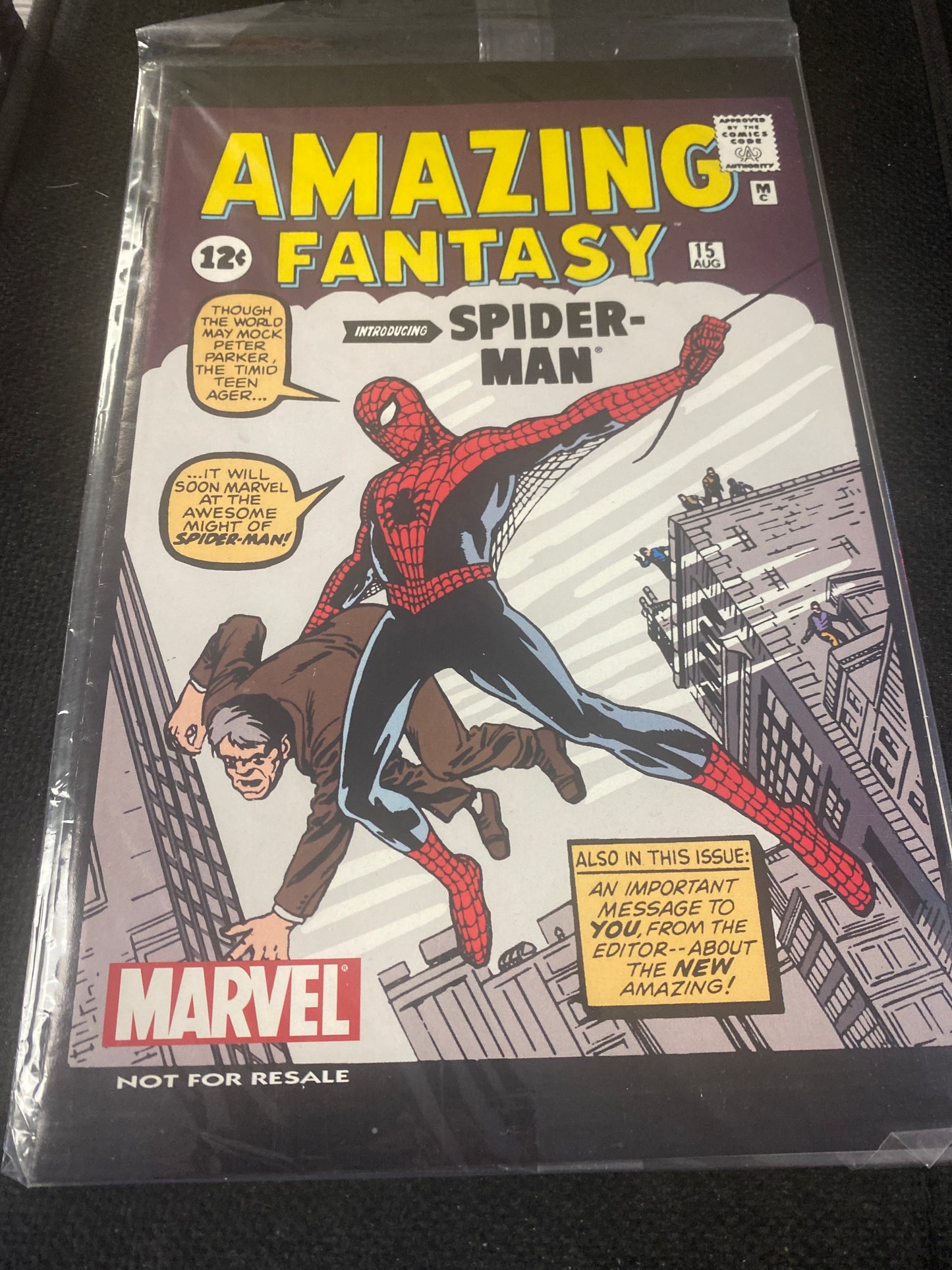 MARVEL COMICS AMAZING FANTASY #15 (2005) 1ST APPEARANCE OF SPIDER-MAN REPRINT