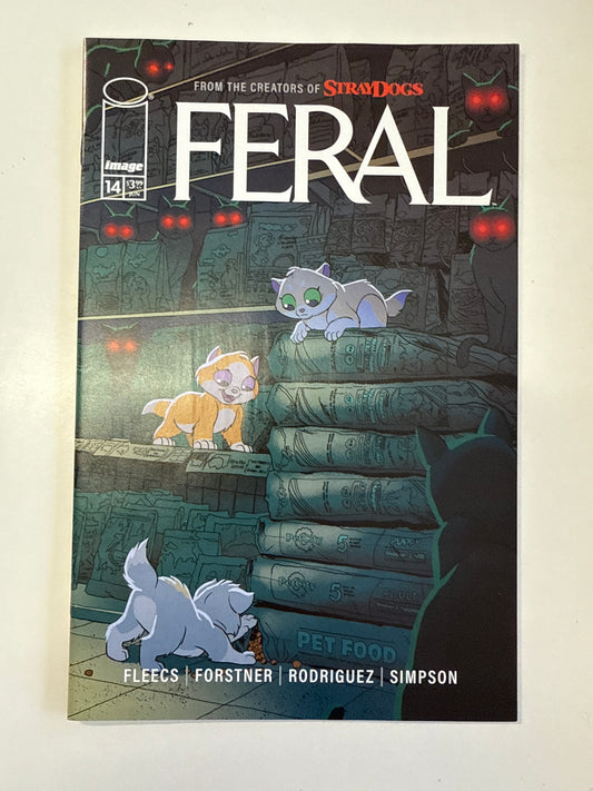 IMAGE COMICS FERAL #14 CVR A TONY FLEECS & TONE RODRIGUEZ