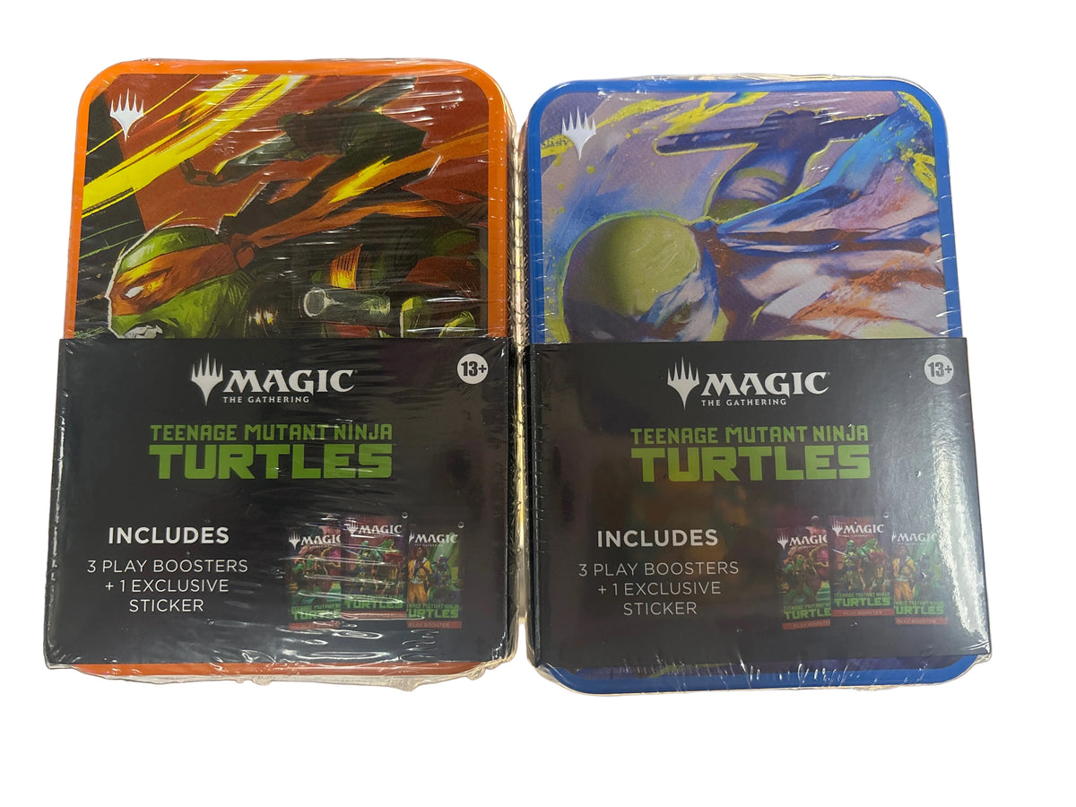 MAGIC THE GATHERING TMNT TIN W BOOSTER PACKS