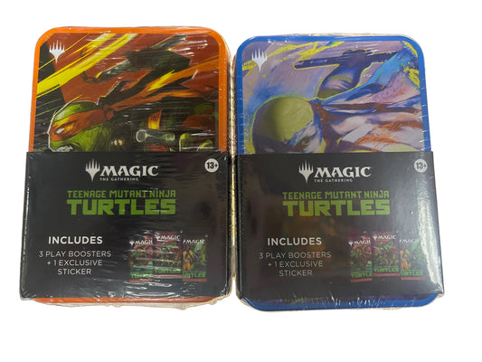 MAGIC THE GATHERING TMNT TIN W BOOSTER PACKS