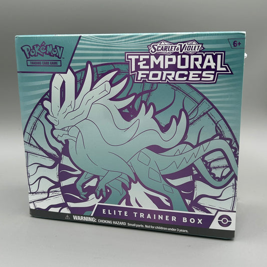 Pokémon TCG Scarlet & Violet Temporal Forces Elite Trainer Box SEALED