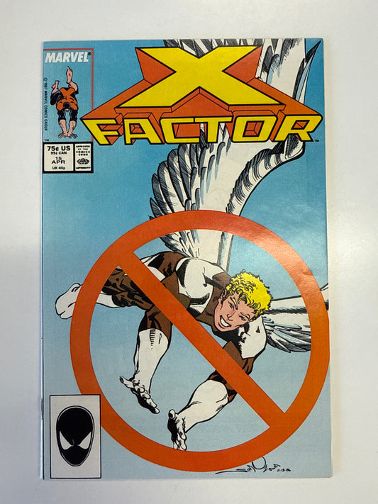 MARVEL COMICS X-FACTOR #15 KEY ISSUE ANGEL WINGS AMPUTATED GREAT CONDITION!