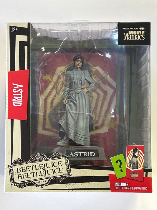MC-FARLANE TOYS MOVIE MANIACS BEETLEJUICE BEETLEJUICE FIGURES NEW IN NEAR MINT BOX