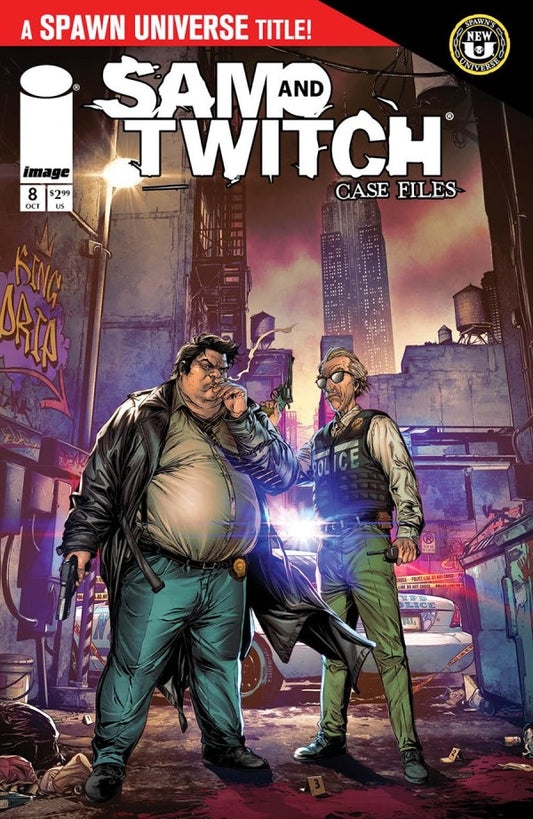 IMAGE COMICS SAM AND TWITCH CASE FILES #8