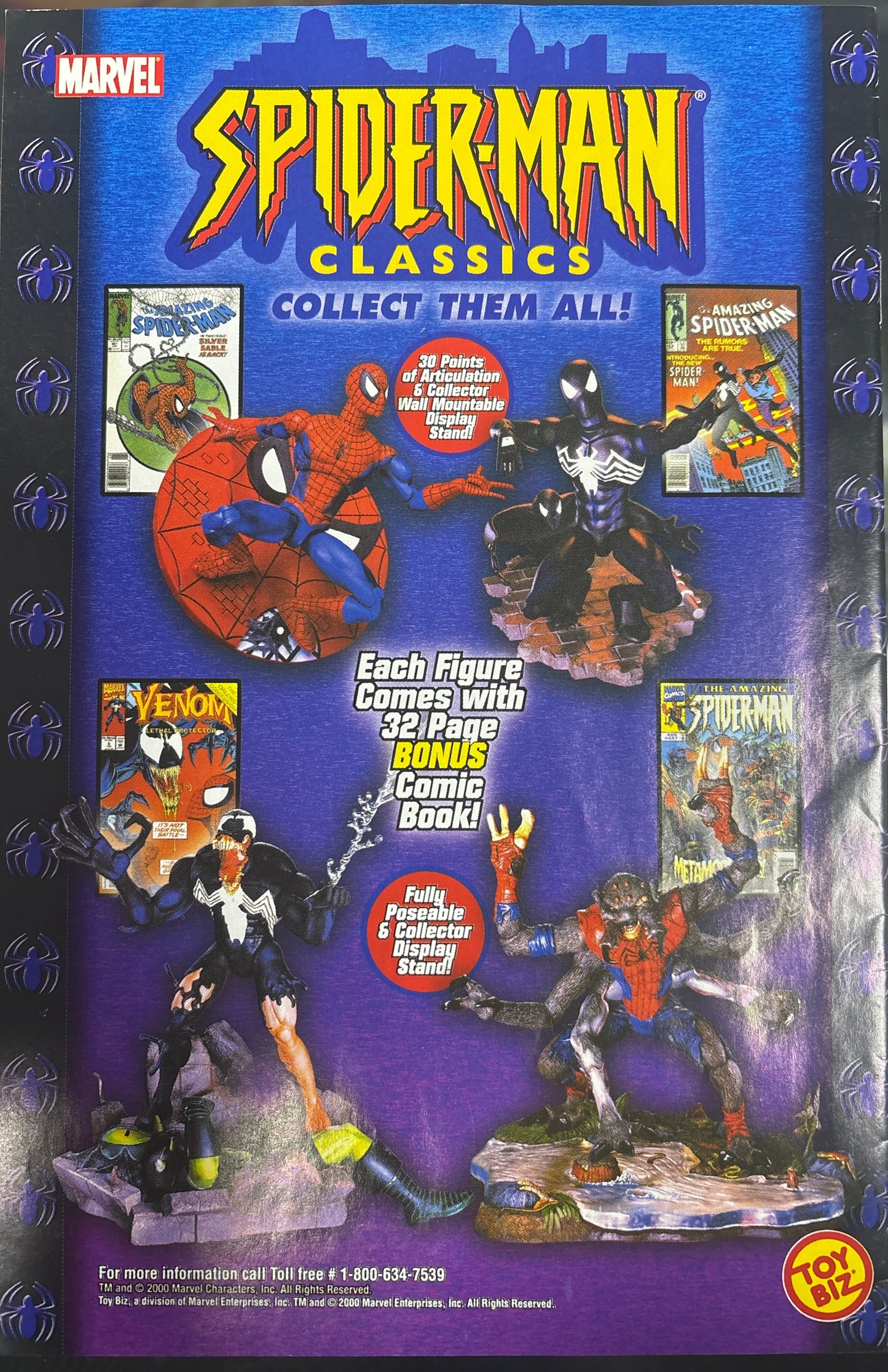 MARVEL COMICS VENOM LETHAL PROTECTOR #6(FROM ACTION FIGURE)