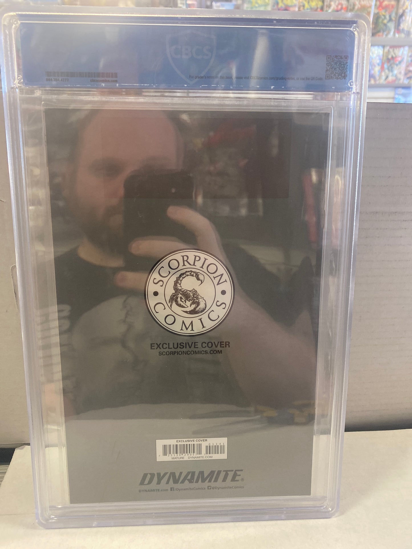 DYNAMITE BOYS DEAR BECKY #1 (2020) SCORPION GRASSETTI EXCLUSIVE A VIRGIN COVER CBCS 9.8 WP