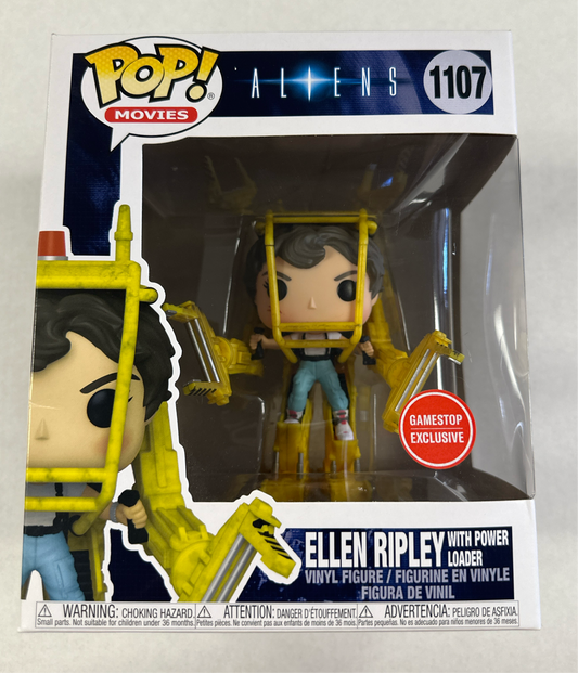 ALIENS ELLEN RIPLEY W/ POWER LOADER 1107 EXCLUSIVE FUNKO (2021, EXCELLENT CONDITION)