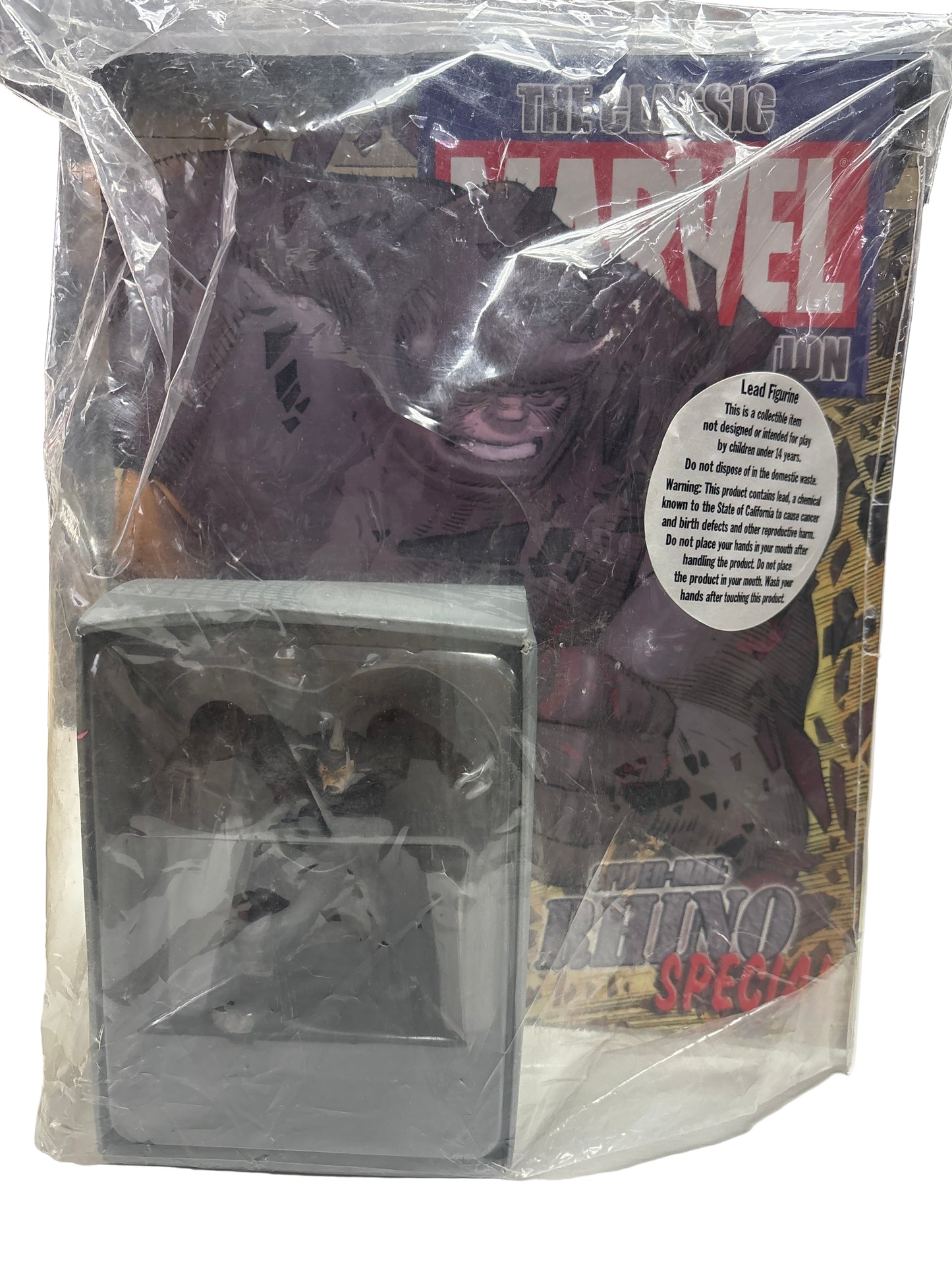 THE CLASSIC MARVEL EAGLEMOSS FIGURINE COLLECTION SPIDER-MAN:RHINO SPECIAL