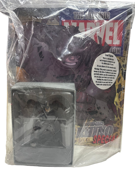 THE CLASSIC MARVEL EAGLEMOSS FIGURINE COLLECTION SPIDER-MAN:RHINO SPECIAL