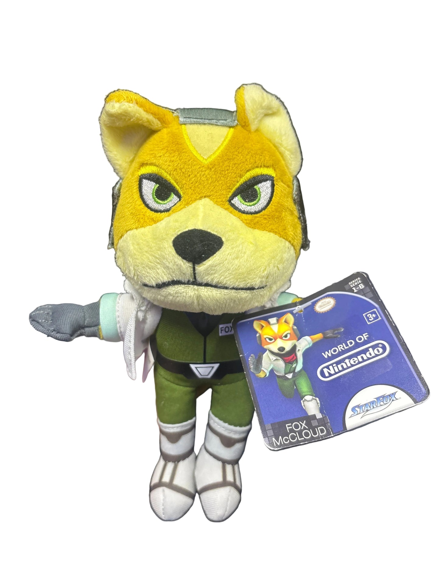 WORLD OF NINTENDO FOX MCCLOUD PLUSH