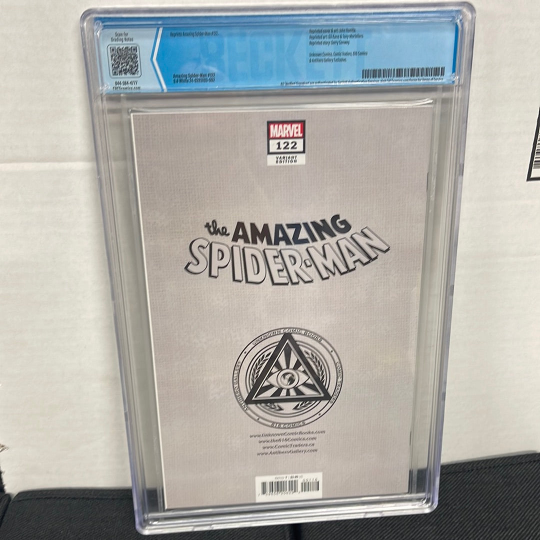 MARVEL COMICS AMAZING SPIDER-MAN FOIL CBCS 9.8