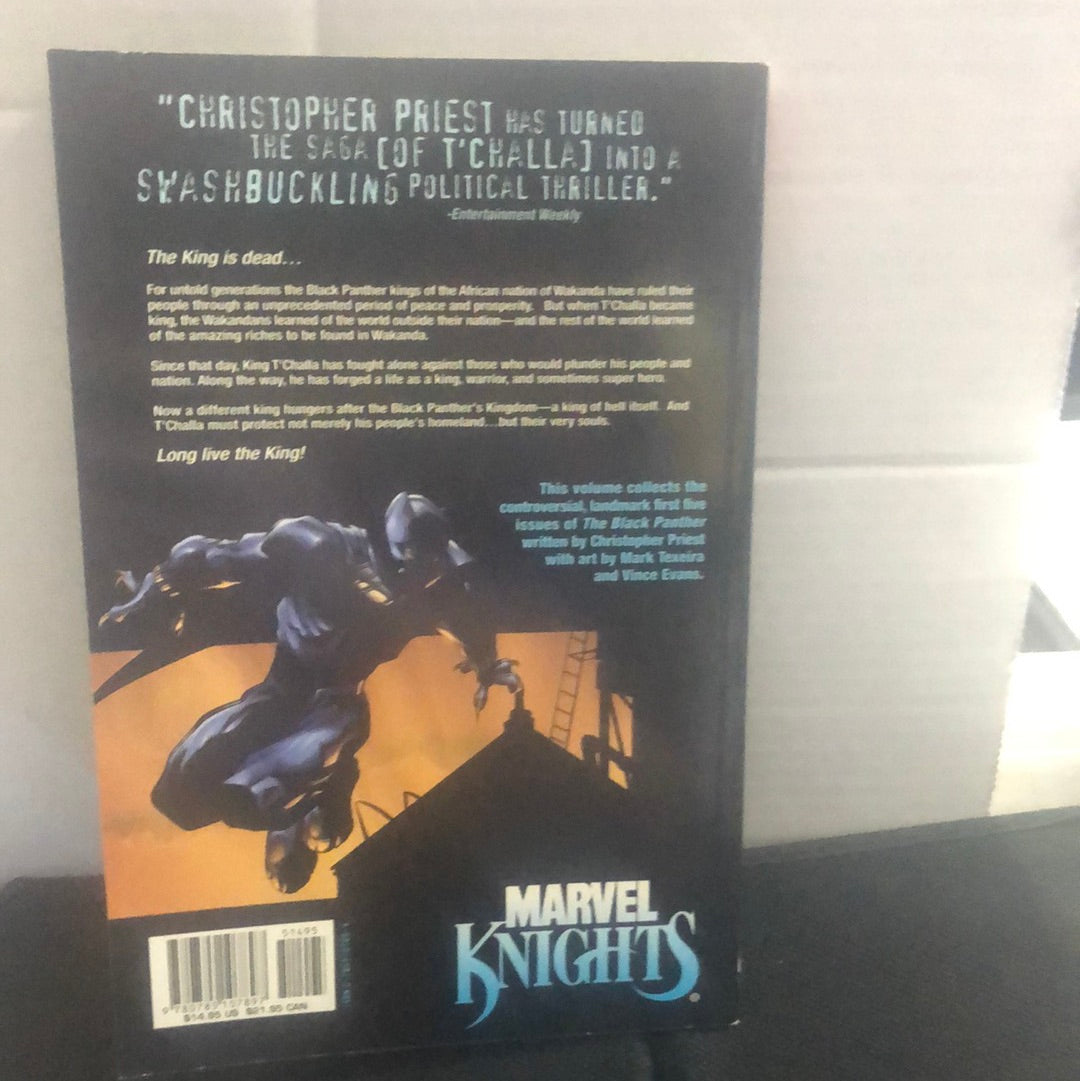 MARVEL COMICS BLACK PANTHER THE CLIENT TRADE (2001)