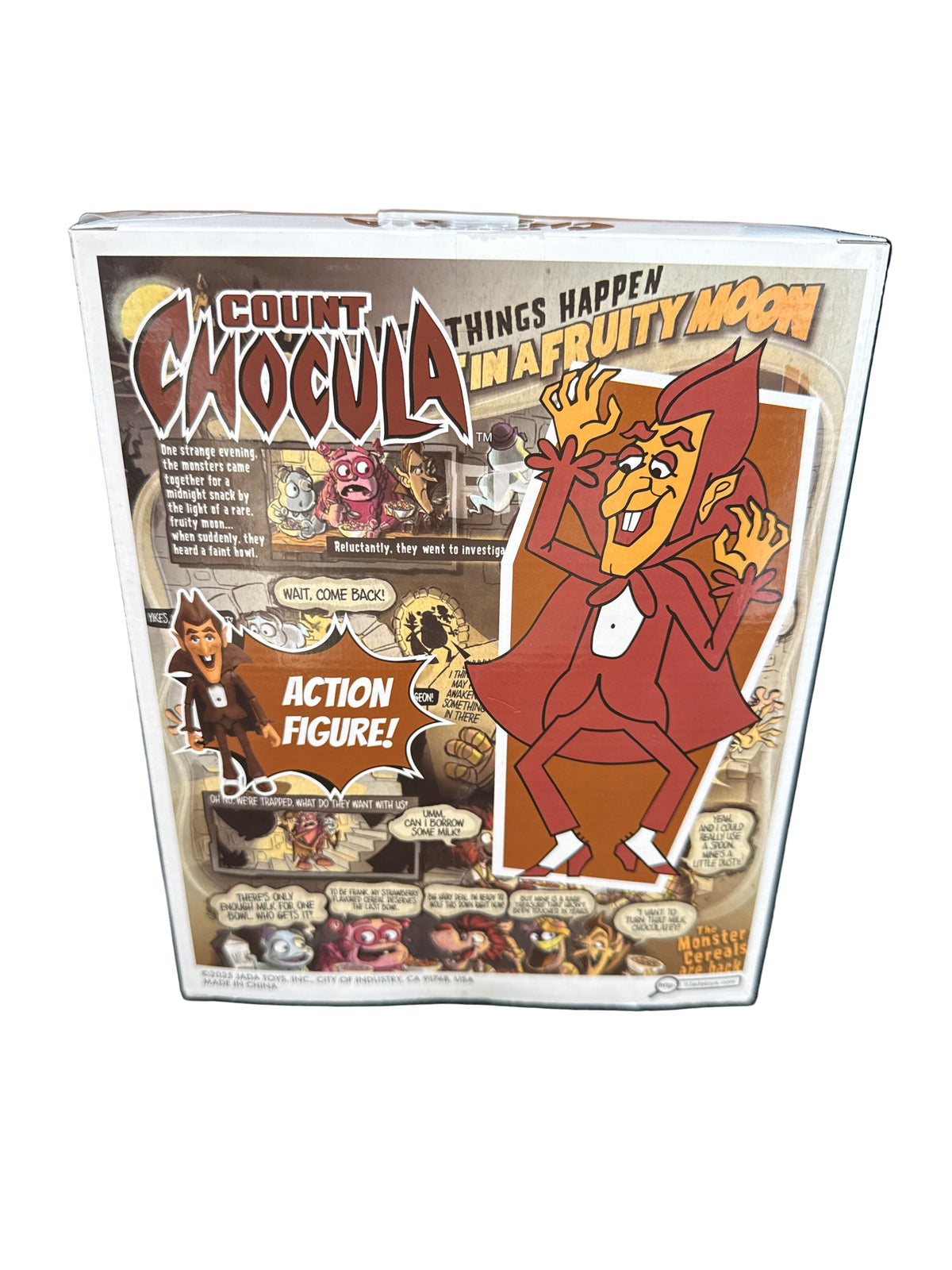 NECA COUNT CHOCULA ACTION FIGURE GENERAL MILLS MONSTER CEREALS