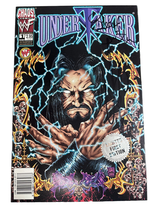 CHAOS COMICS UNDERTAKER #1 SIGNED BY BEAU SMITH & BRIAN PAULIDO WITH COA