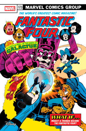 MARVEL COMICS FANTASTIC FOUR #31 CLAUDIO SCIARRONE DISNEY WHAT IF? FANTASTIC FOUR HOMAGE VARIANT [DOOM]