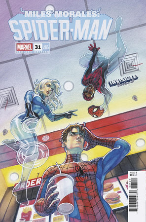 MARVEL COMICS MILES MORALES: SPIDER-MAN #31 FRANY INVISIBLE! VARIANT [DVS]