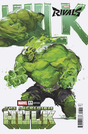 MARVEL COMICS THE INCREDIBLE HULK #23 NETEASE GAMES MARVEL RIVALS VARIANT