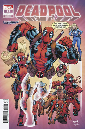 MARVEL COMICS DEADPOOL #12 TODD NAUCK INVISIBLE! VARIANT [DVS]