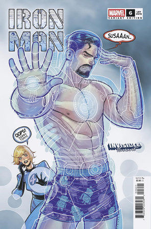 MARVEL COMICS IRON MAN #6 ELIZABETH TORQUE INVISIBLE! VARIANT [DOOM]