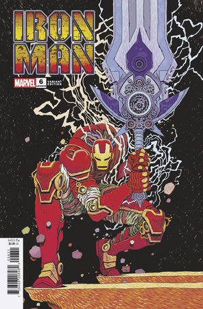 MARVEL COMICS IRON MAN #6 IAN BERTRAM VARIANT [DOOM]