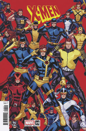 MARVEL COMICS X-MEN #16 RUSSELL DAUTERMAN VARIANT