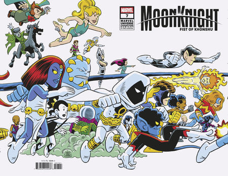 MARVEL COMICS MOON KNIGHT: FIST OF KHONSHU #7 CHRIS GIARRUSSO MARVEL UNIVERSE CONNECTING WRAP VARIANT I