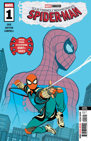 MARVEL COMICS YOUR FRIENDLY NEIGHBORHOOD SPIDER-MAN #1 LEONARDO ROMERO 2ND PRINTING VARIANT
