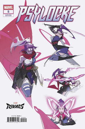 MARVEL COMICS PSYLOCKE #5 NETEASE GAMES MARVEL RIVALS VARIANT