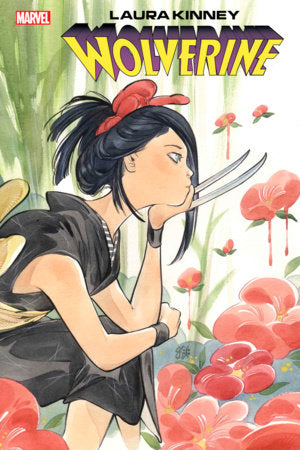 MARVEL COMICS LAURA KINNEY: WOLVERINE #4 PEACH MOMOKO KIMONO VARIANT