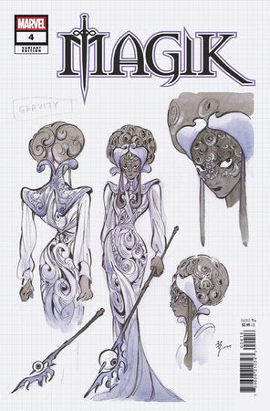 MARVEL COMICS MAGIK #4 PEACH MOMOKO DESIGN VARIANT[1:10]