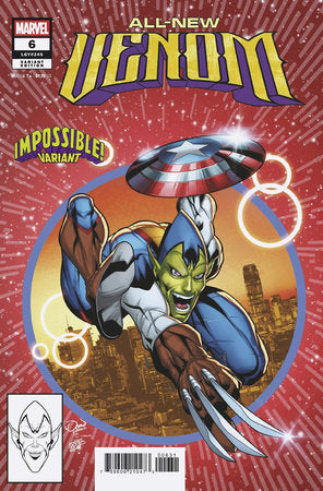 MARVEL COMICS ALL-NEW VENOM #6 LOGAN LUBERA IMPOSSIBLE! VARIANT