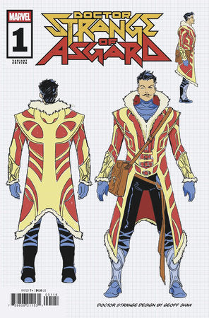 MARVEL COMICS DOCTOR STRANGE OF ASGARD #1 GEOFF SHAW DESIGN VARIANT [DOOM][1:10]