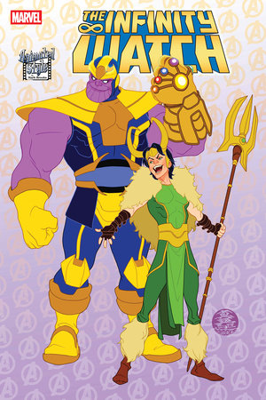 MARVEL COMICS THE INFINITY WATCH #3 MARK BROOKS ANIMATED-STYLE VARIANT