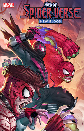 MARVEL COMICS WEB OF SPIDER-VERSE: NEW BLOOD #1 ARIO ANINDITO CONNECTING VARIANT