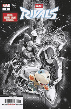 MARVEL COMICS MARVEL RIVALS #1 TOKITOKORO 2ND PRINTING VARIANT