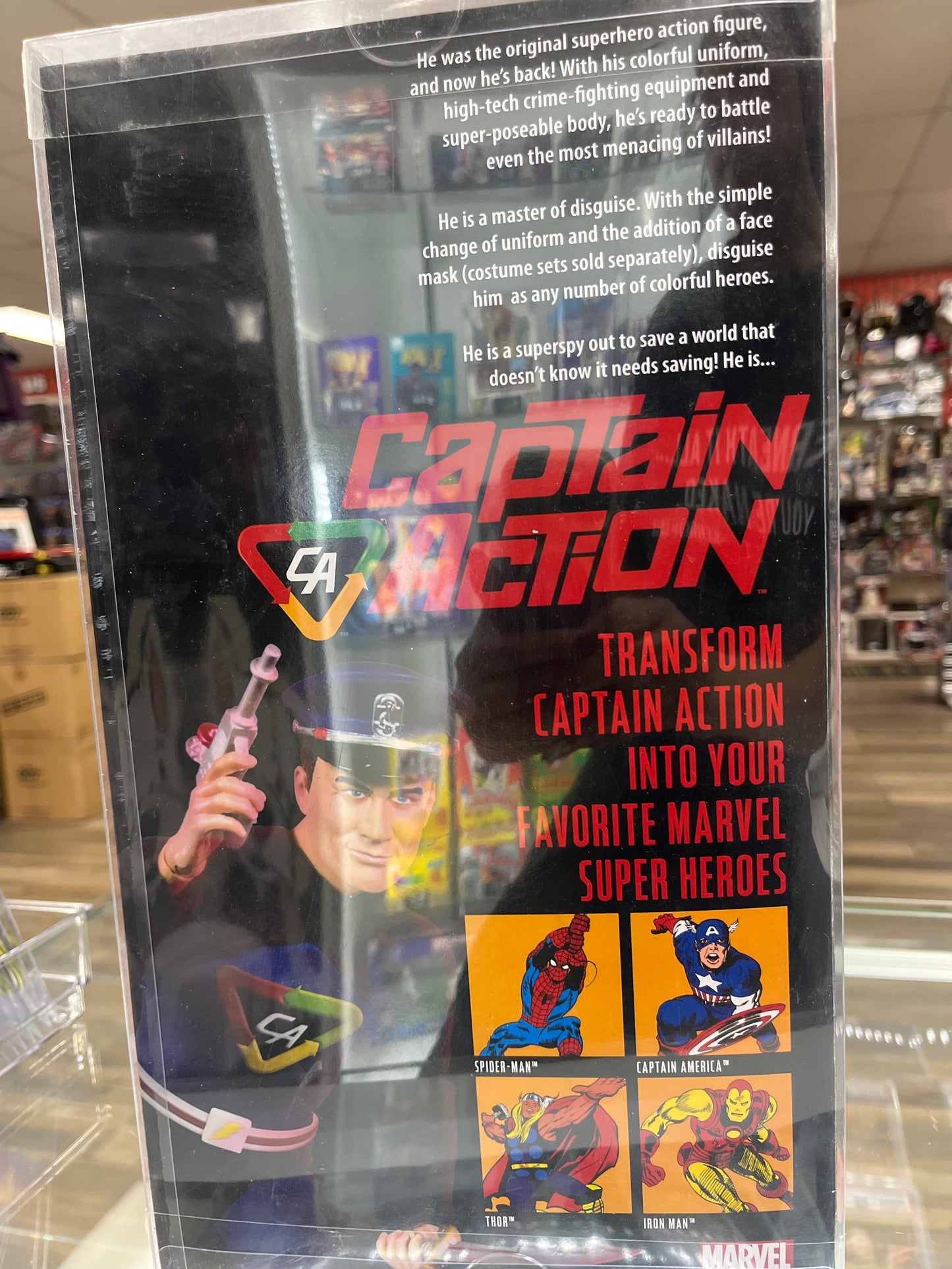 CAPTAIN ACTION- ACTION FIGURE