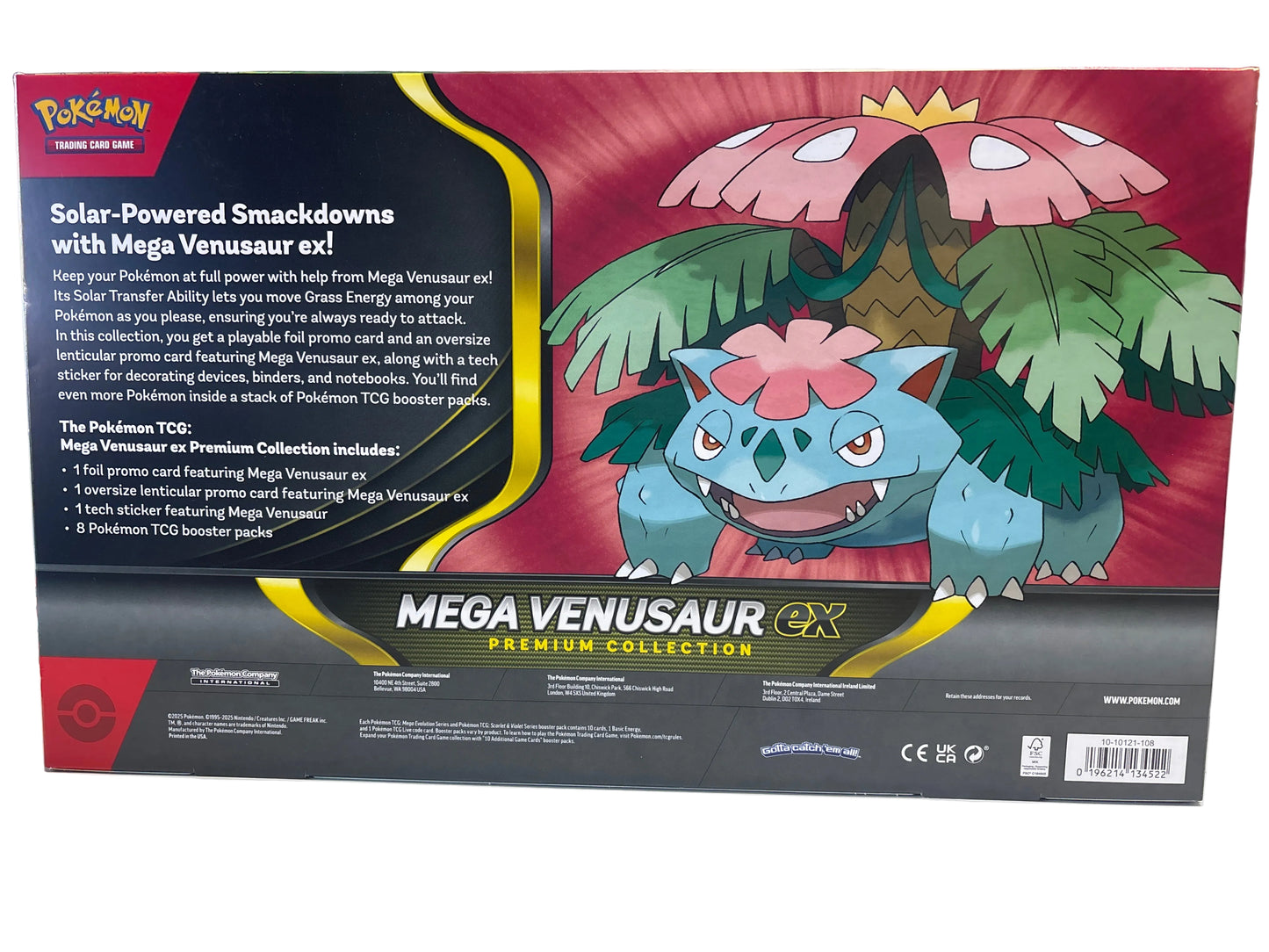 POKEMON MEGA VENUSAUR EX PREMIUM COLLECTION