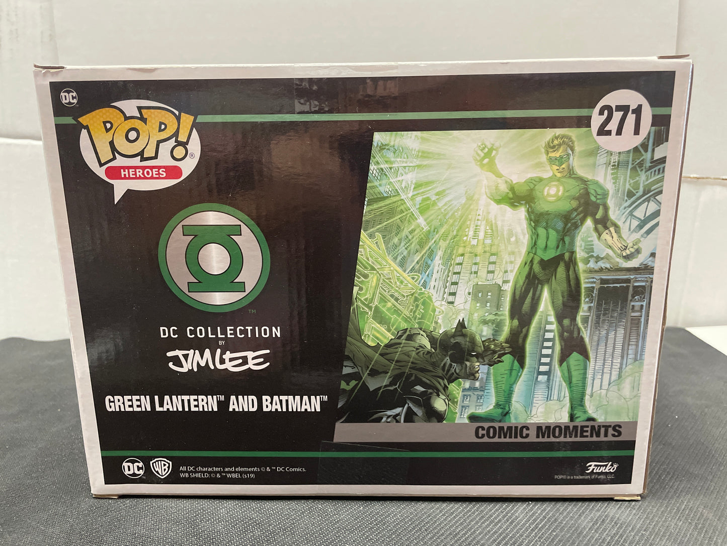 GREEN LANTERN AND BATMAN #271 FUNKO COMIC MOMENTS (2019 EXCELLENT CONDITION!) JIM LEE DC COLLECTION