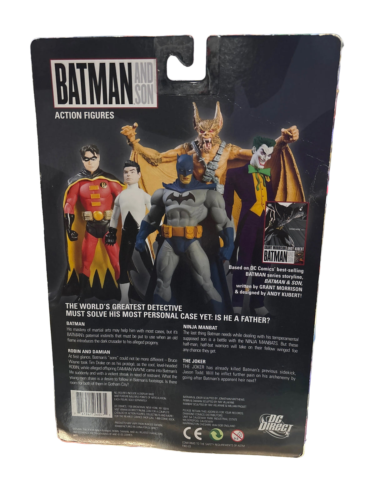 BATMAN AND SON ACTION FIGURES THE JOKER